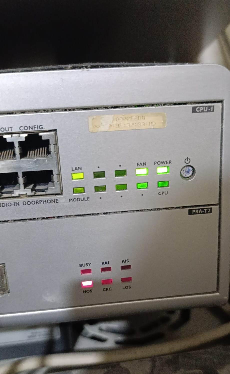 Alcatel Cpu