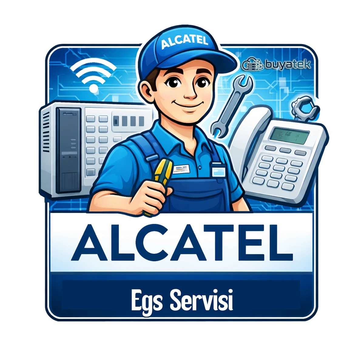 İstanbul Bakırköy Alcatel Santral Teknik Servisi