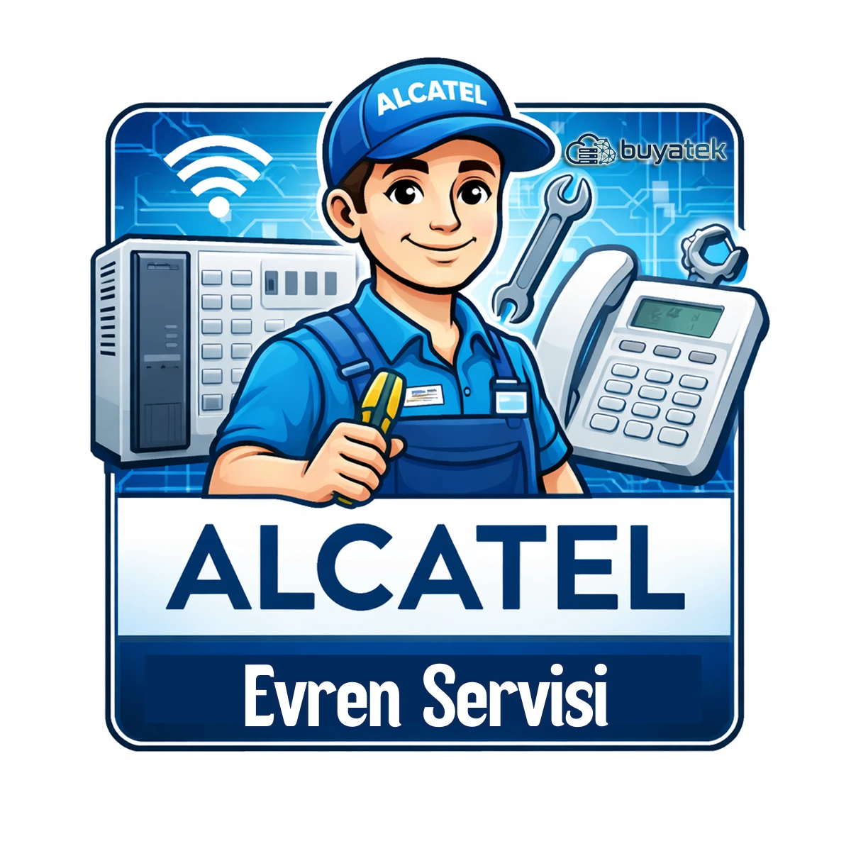 İstanbul Bağcılar Alcatel Santral Teknik Servisi