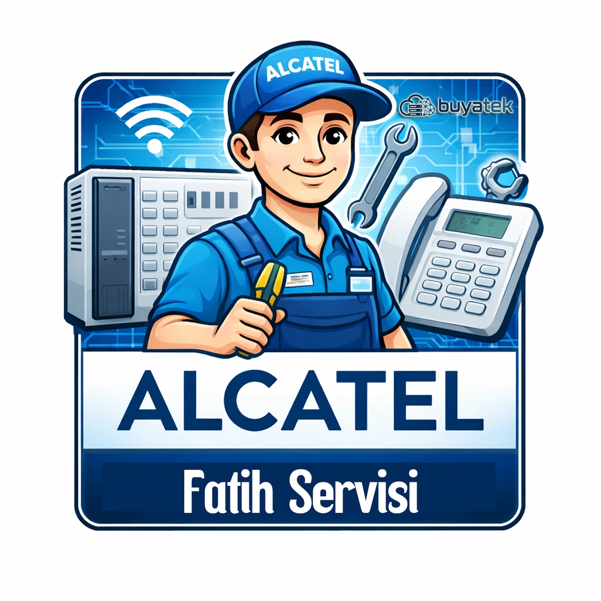 İstanbul Büyükçekmece Alcatel Santral Teknik Servisi