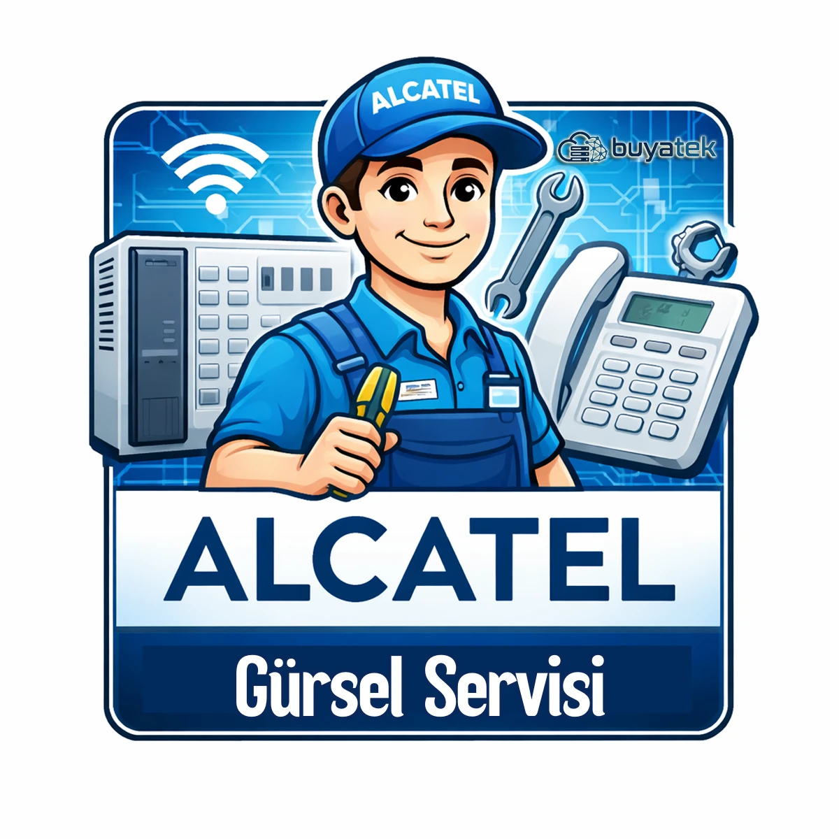 İstanbul Kağıthane Alcatel Santral Teknik Servisi