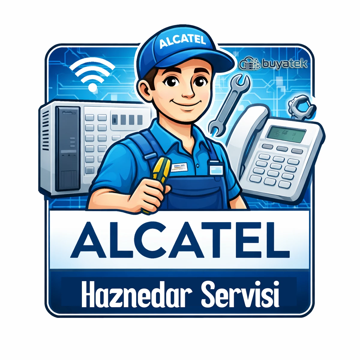 İstanbul Güngören Alcatel Santral Teknik Servisi