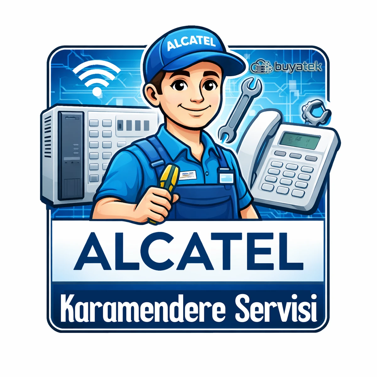 İstanbul Çatalca Alcatel Santral Teknik Servisi