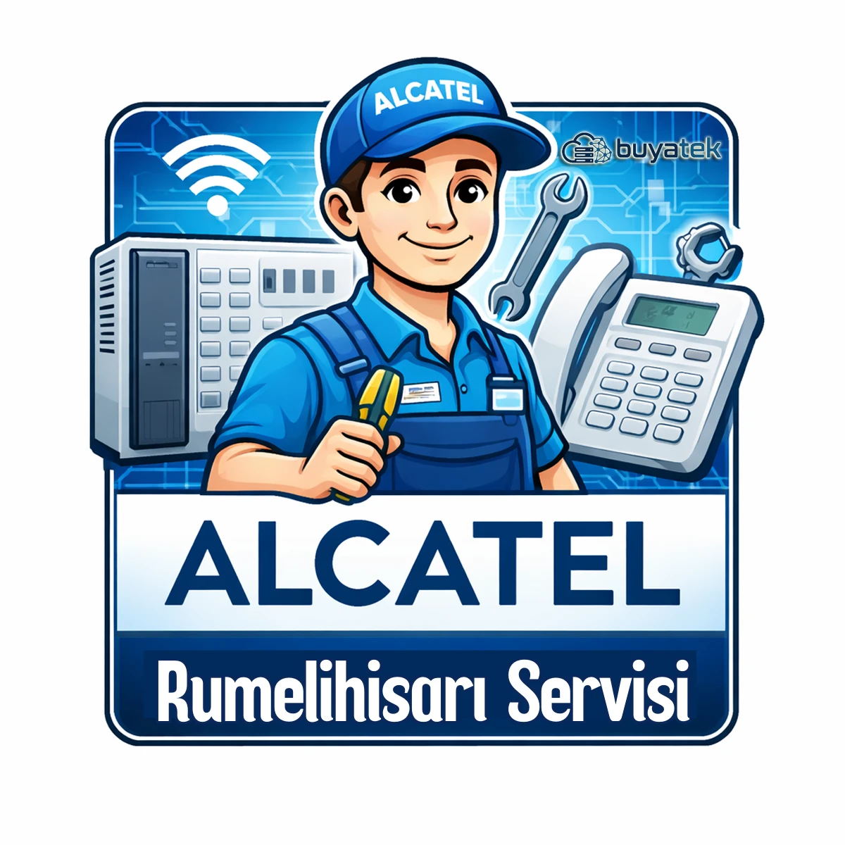 İstanbul Sarıyer Alcatel Santral Teknik Servisi