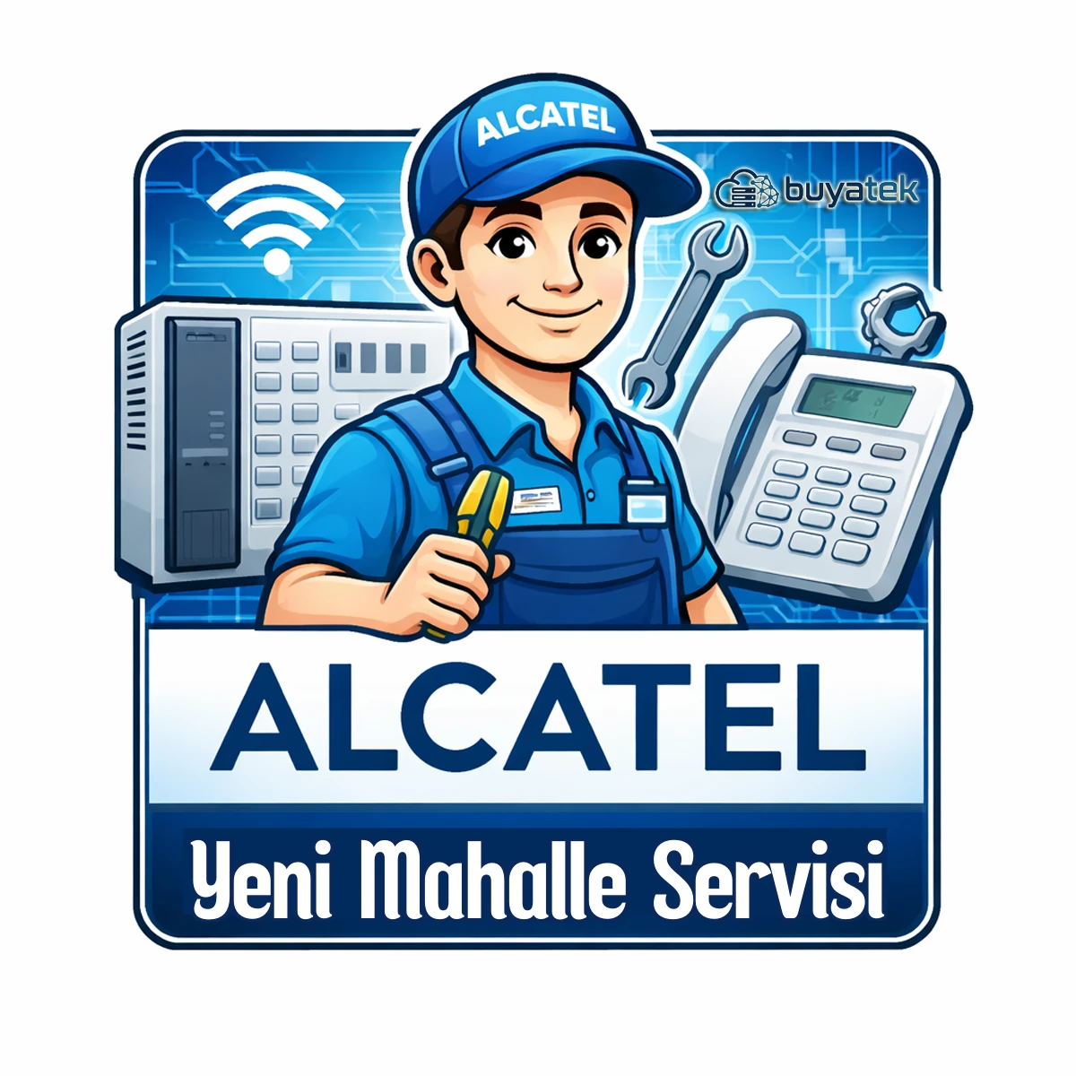 İstanbul Sarıyer Alcatel Santral Teknik Servisi