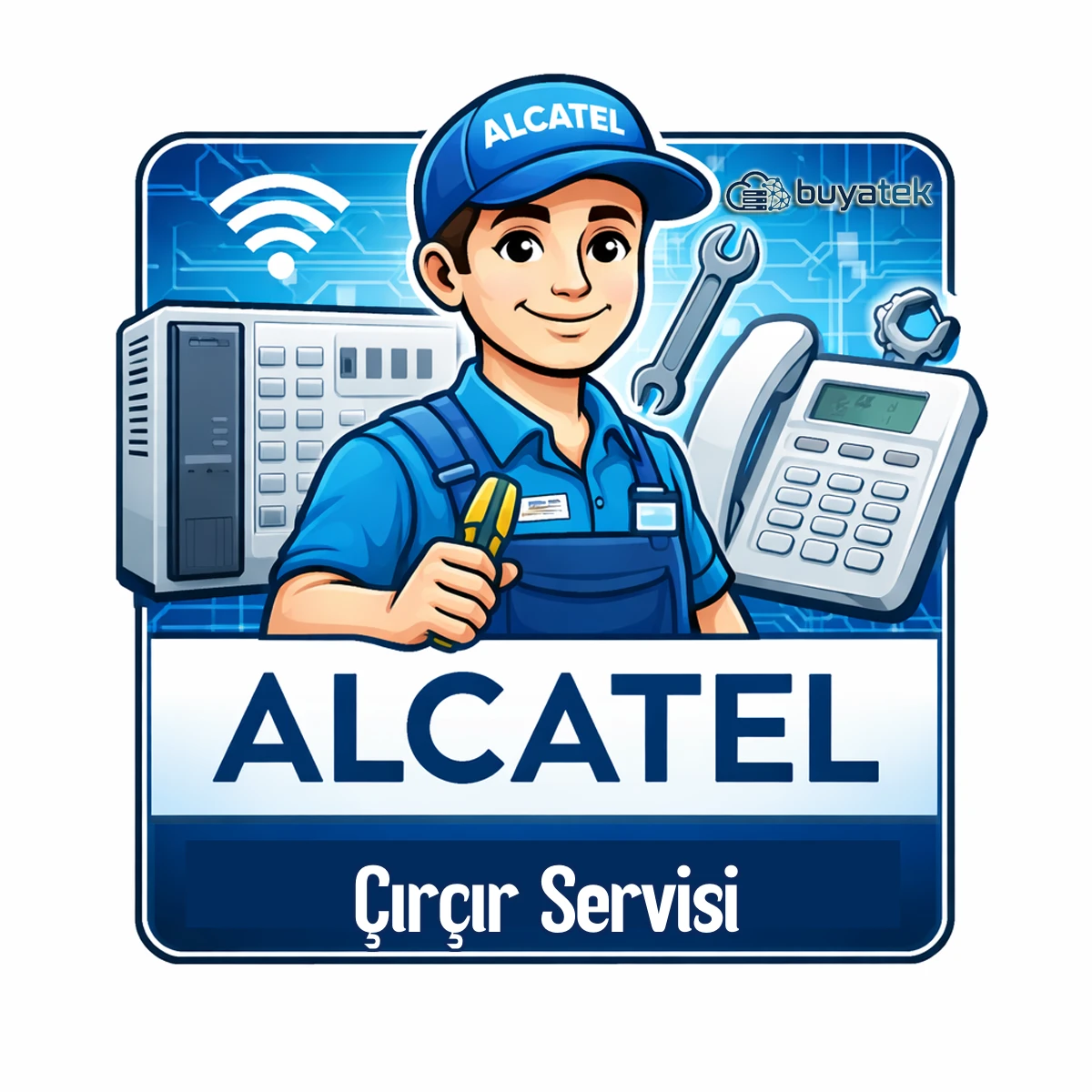 İstanbul Eyüp Alcatel Santral Teknik Servisi