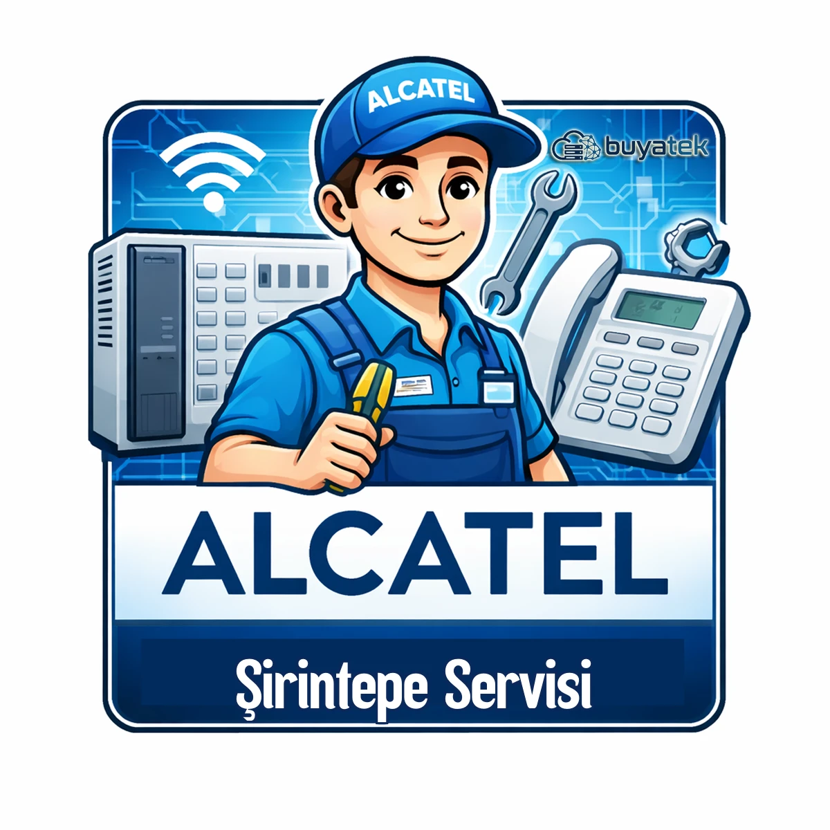 İstanbul Kağıthane Alcatel Santral Teknik Servisi