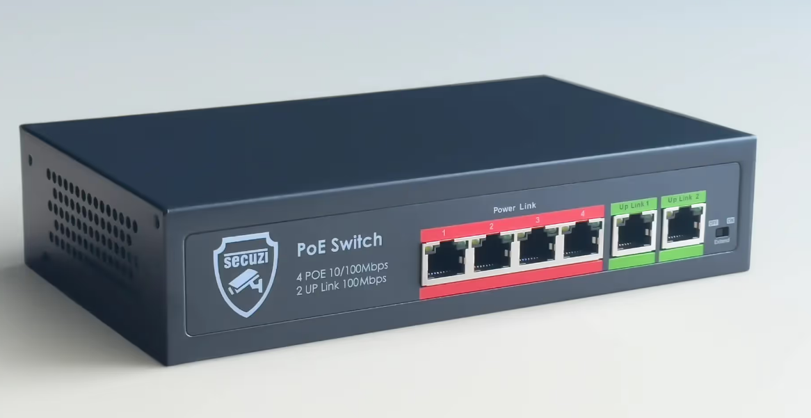 4+2 PoE Switch