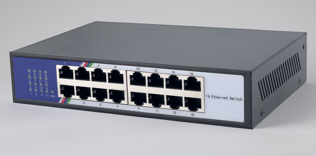 16 Port 100 mbps Ethernet Switch