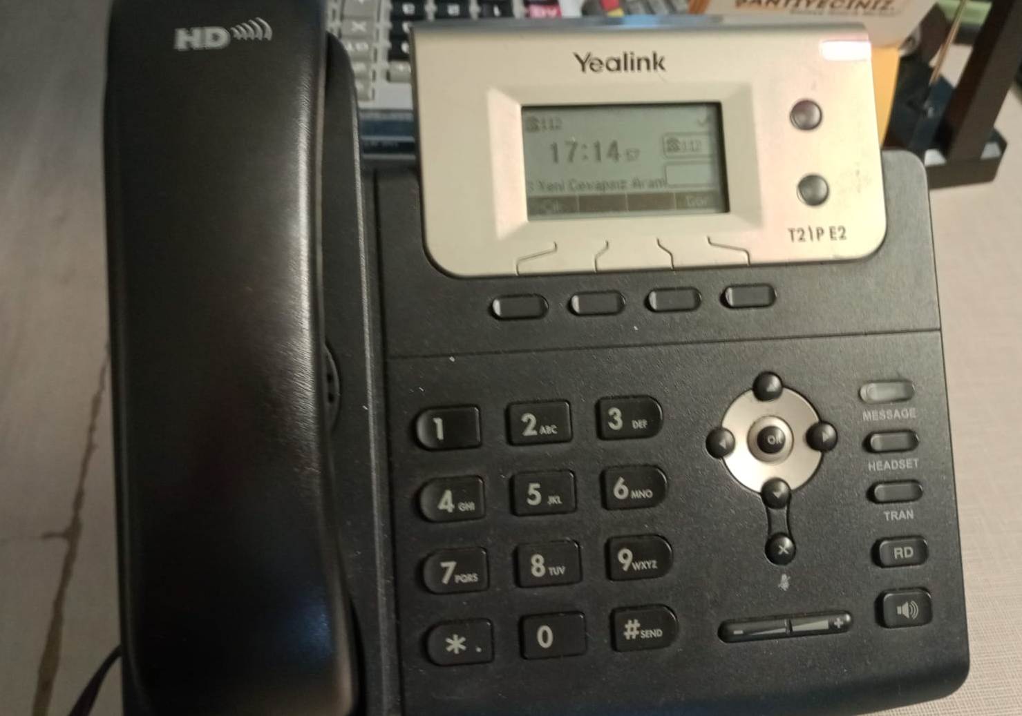 Yealink IP telefon kurulumu