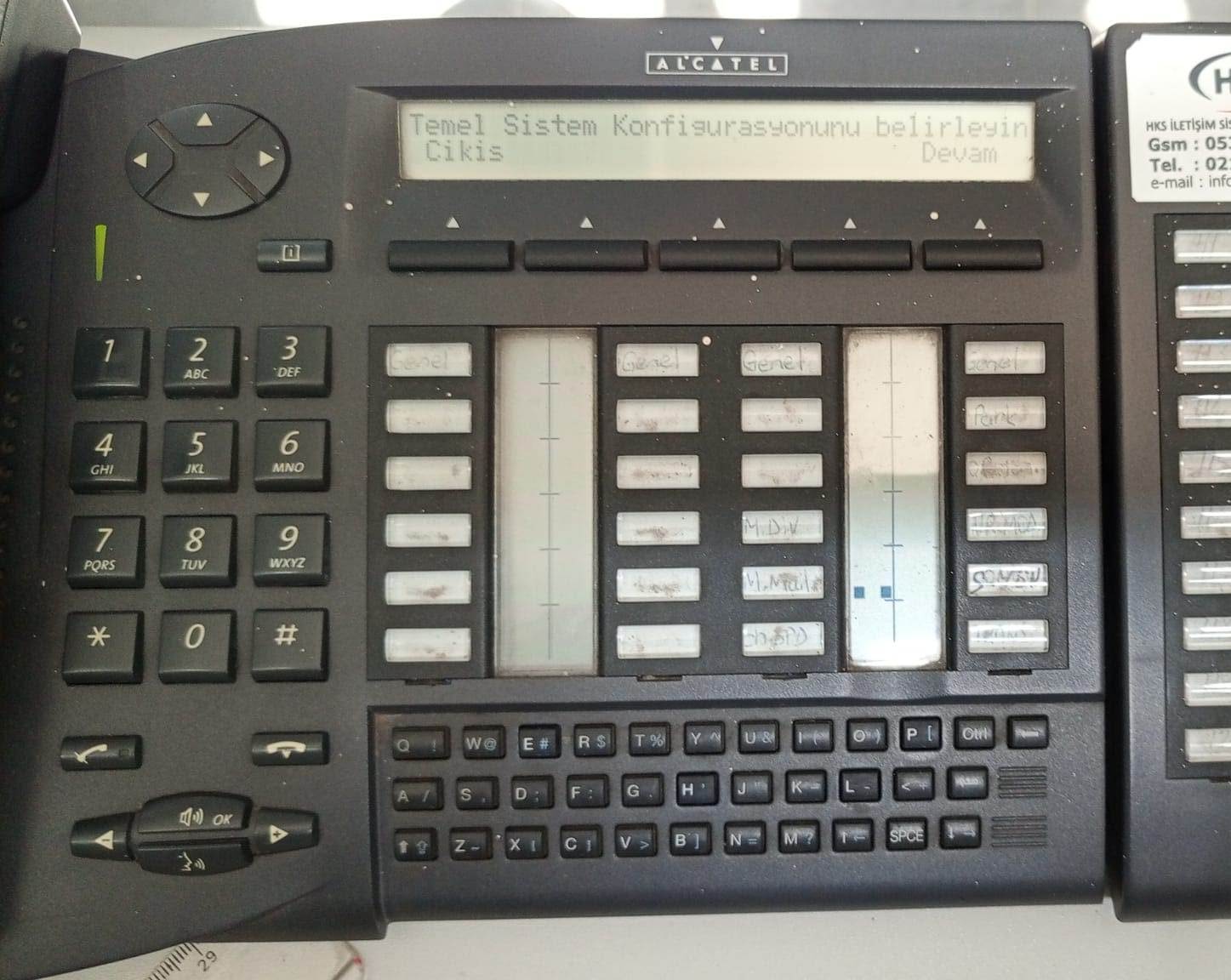 Kurumsal telefon ve konsol